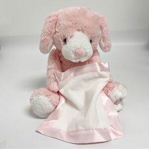 Peek-a-Boo Furry Friends Animated Peek-a-Boo Puppy Plush, Pink toy